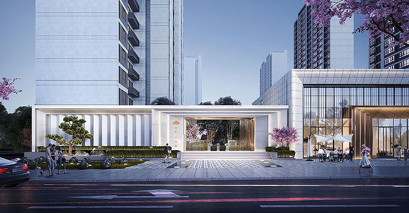 武陵区中南海棠集效果图