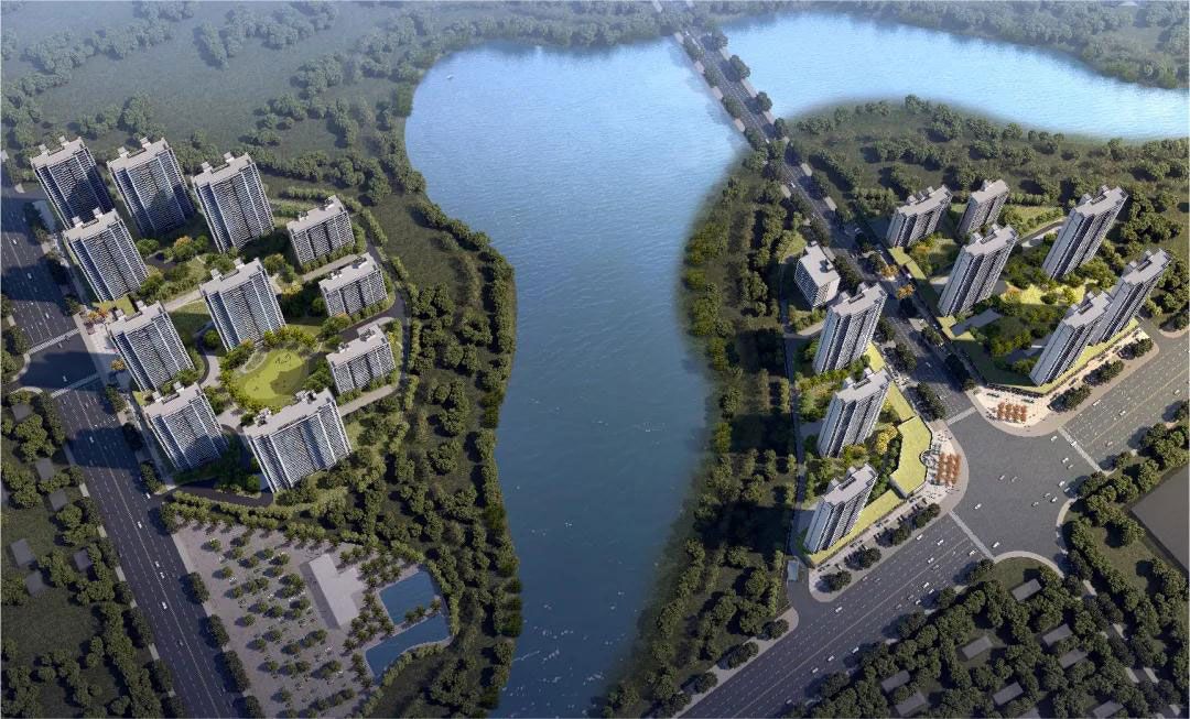 武陵区御湖半岛实景图