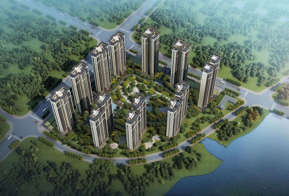 武陵区丽景湾实景图