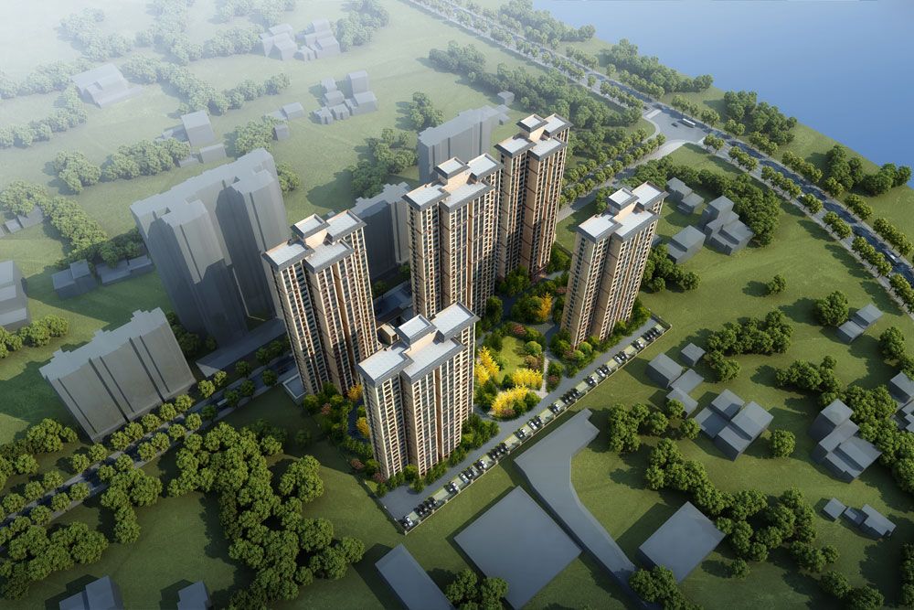 鼎城区江南滨江府效果图