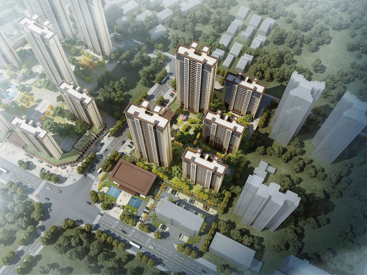 鼎城区福捷江语城实景图
