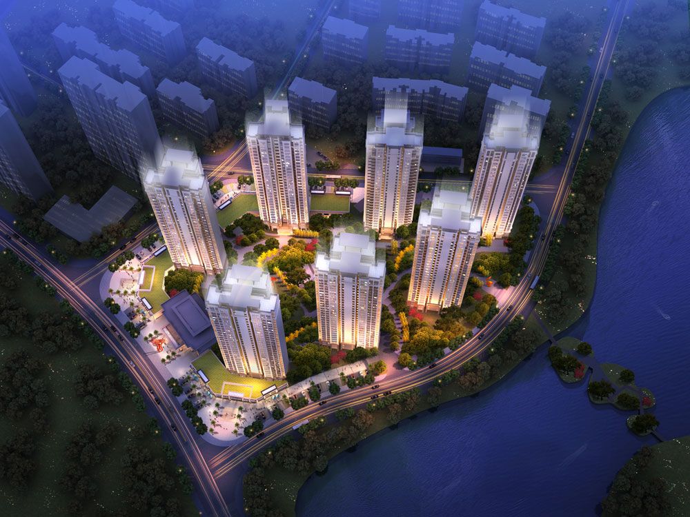 鼎城区愿景铂悦府效果图