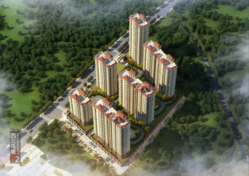资兴市青鲁湖尚城实景图