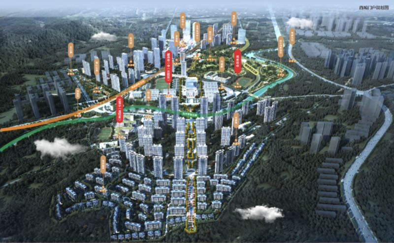 北湖区越秀星汇城实景图