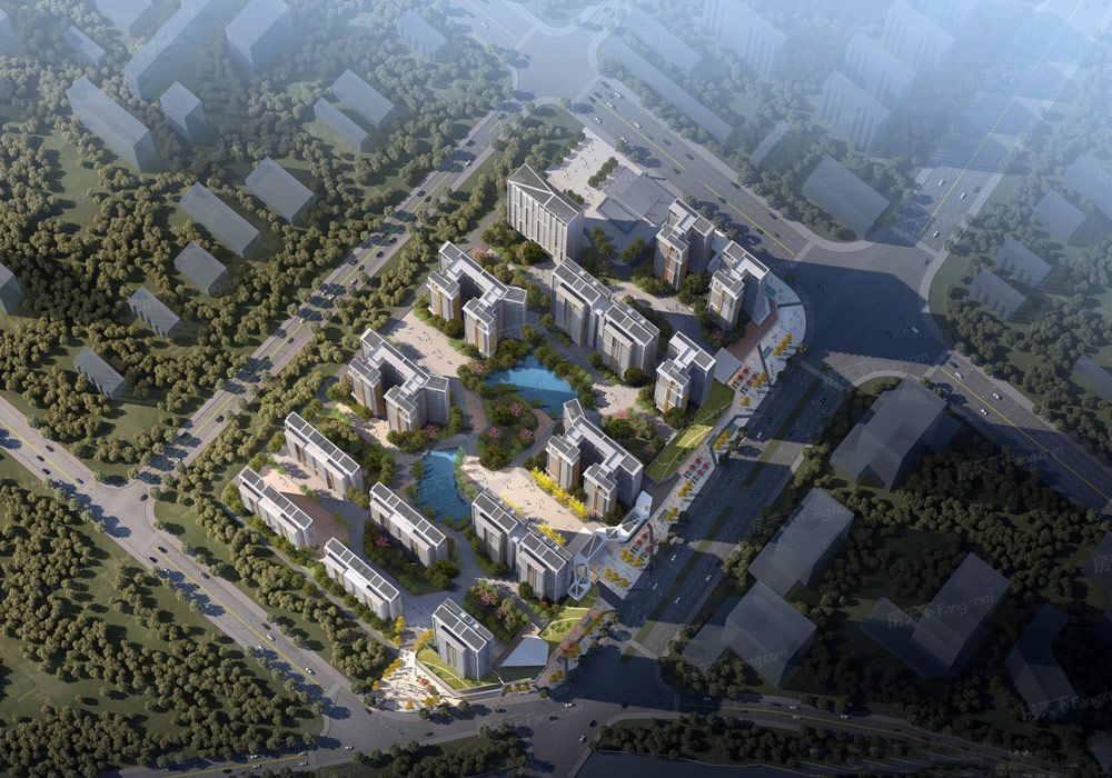 常宁合兴新城实景图
