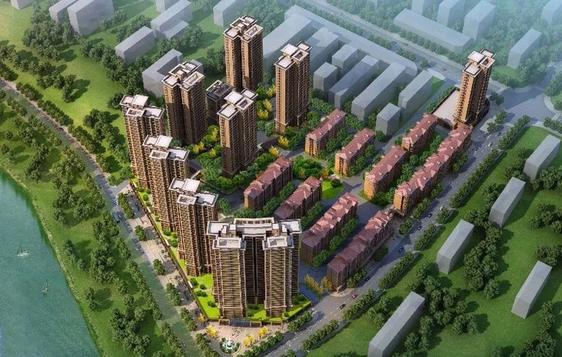 衡南锦绣铭郡实景图