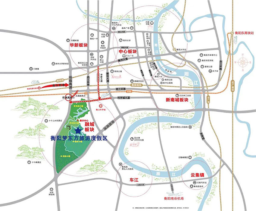 衡南天澜美好生活社区区位图