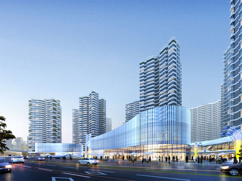衡阳江南新城效果图
