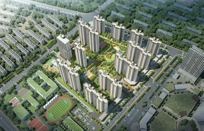 衡阳鸿雁云府实景图