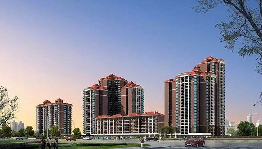衡阳国泰城实景图