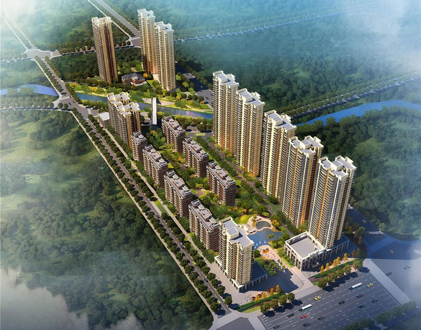 衡阳金河湾尚品实景图