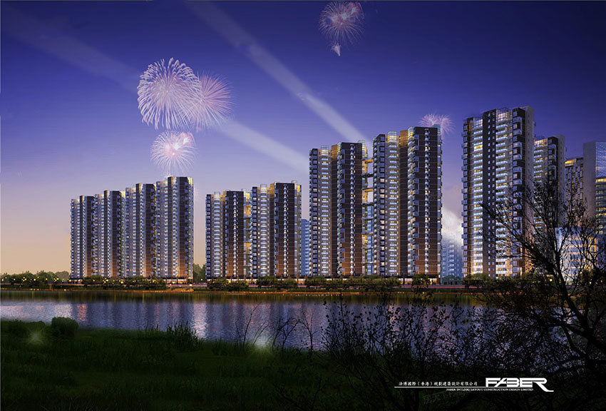 衡阳同安福龙湾效果图