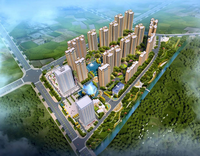 衡阳雁城国际公馆实景图