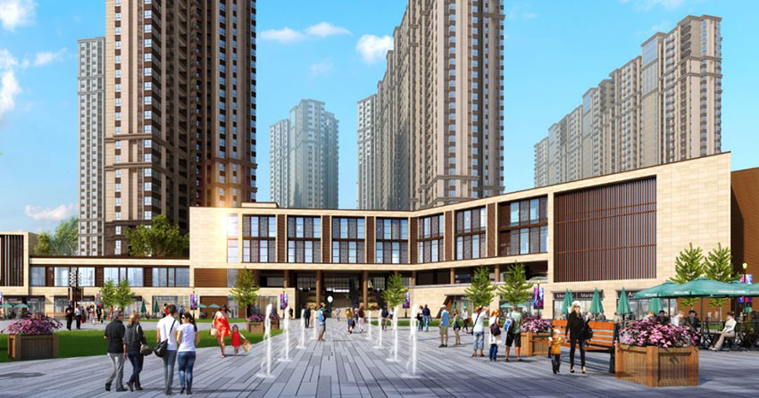 衡阳融冠乐城实景图
