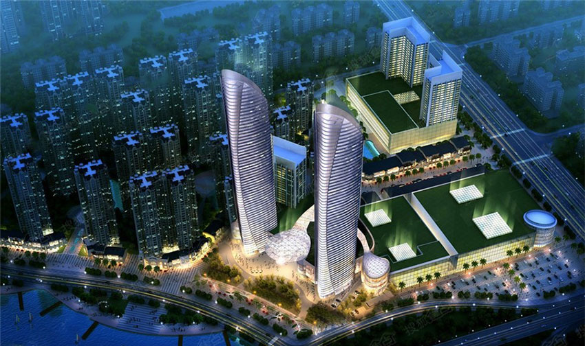 衡阳星美新外滩配套图