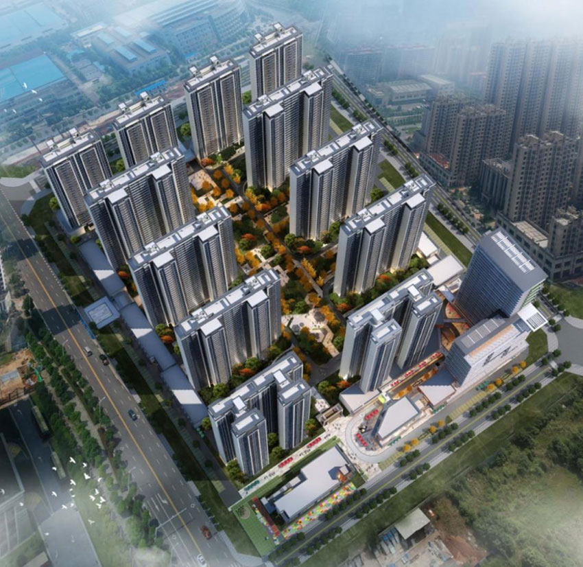 衡阳金科檀樾实景图