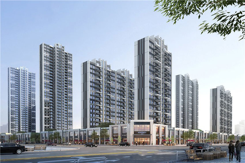 衡阳碧桂园衡忠心实景图