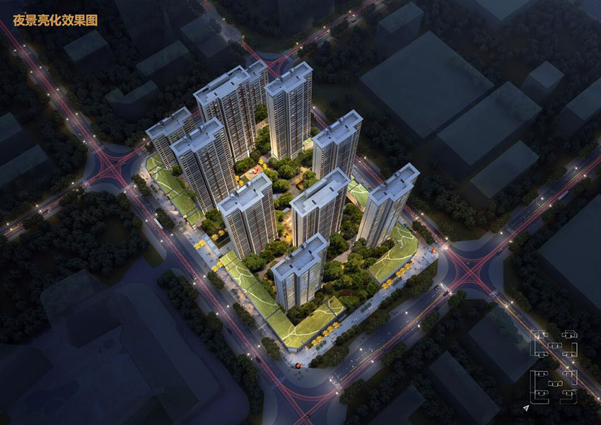 衡阳弘阳昕悦府效果图