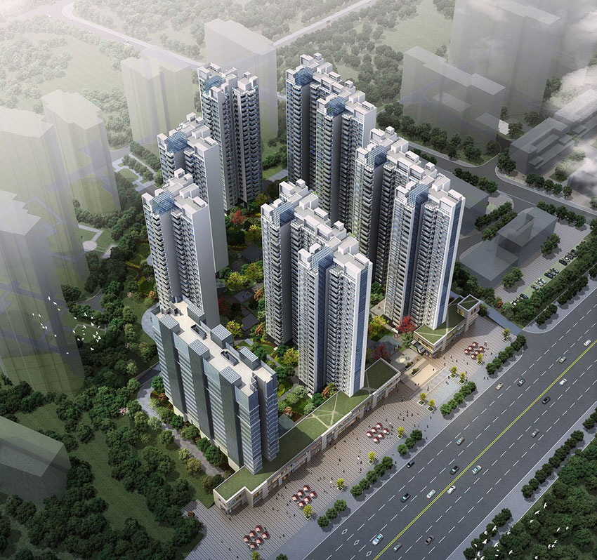 衡阳珠江愉景豪庭样板间