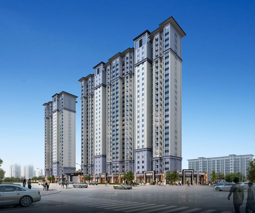 醴陵市叁号公馆效果图
