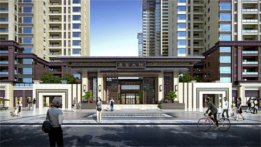 醴陵市建宸大院效果图