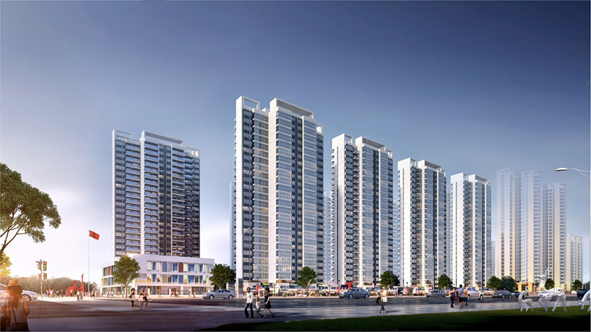 株洲市壹号领域二期效果图