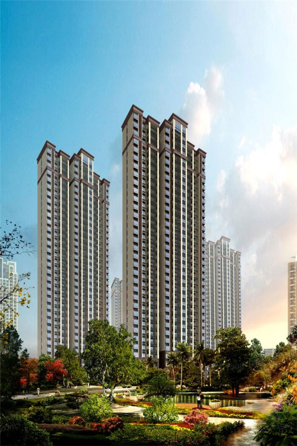 株洲市中建玥熙台效果图