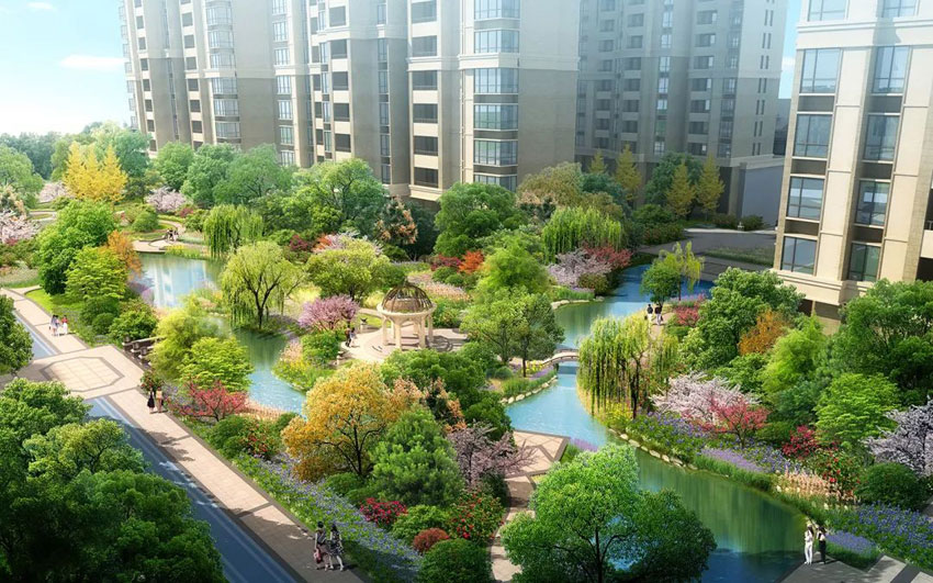 株洲市山水豪庭效果图