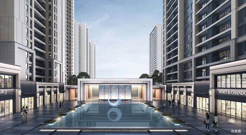 株洲市中大城效果图