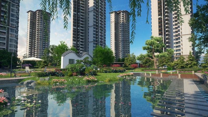 株洲市津桥华府效果图