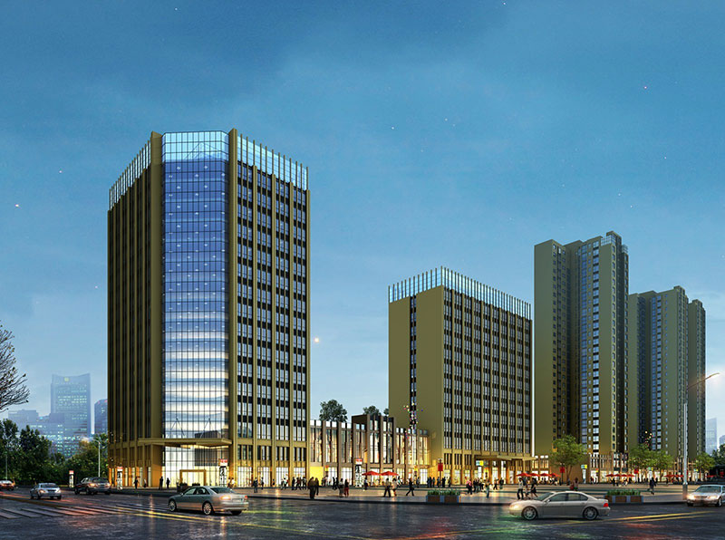 株洲市建宁翰府效果图