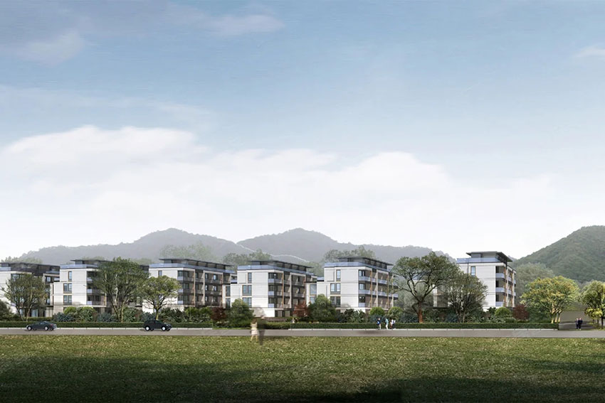 株洲市绿城云栖桃源效果图
