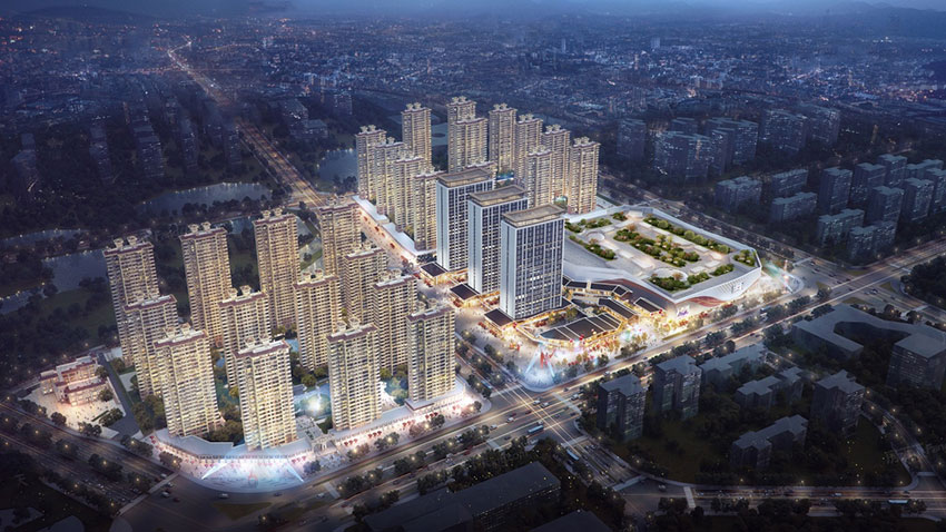 株洲市汇金新城效果图