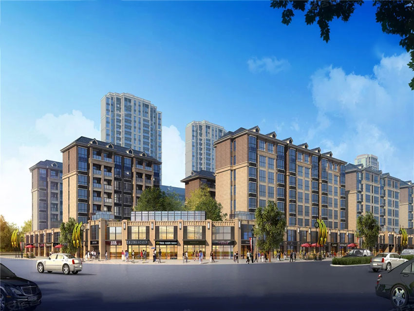 株洲市盛世金龙湾效果图