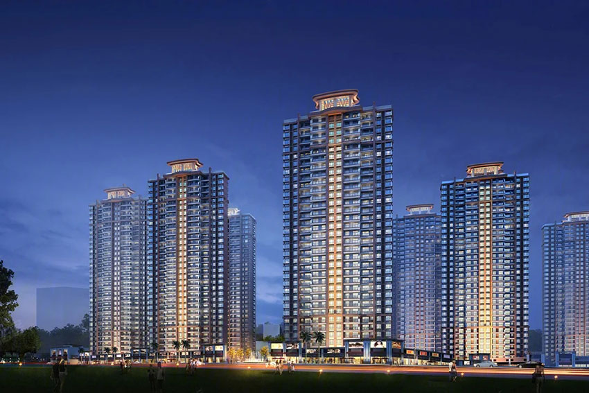 株洲市​景业山湖湾效果图