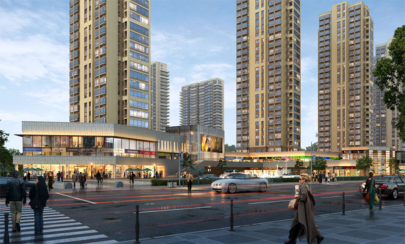 株洲市水木阳光里效果图