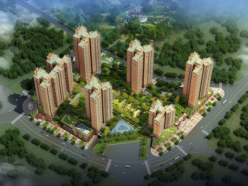 株洲市又一城效果图