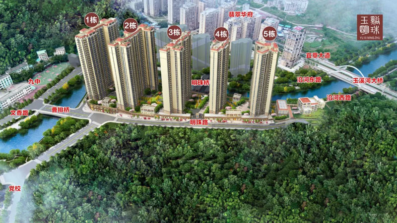 宜章县玉溪明珠效果图
